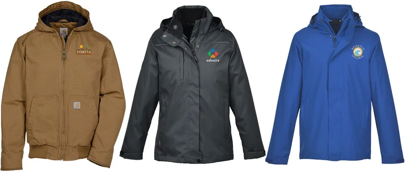 Carhartt Washed Duck Active Jacket  //  Stormtech Vortex HD 3-in-1 System Parka  //  Four Seasons 3-in-1 Jacket