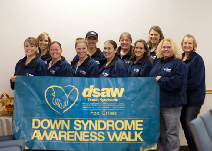 The Down Syndrome Association of Wisconsin—Fox Cities, Recipient