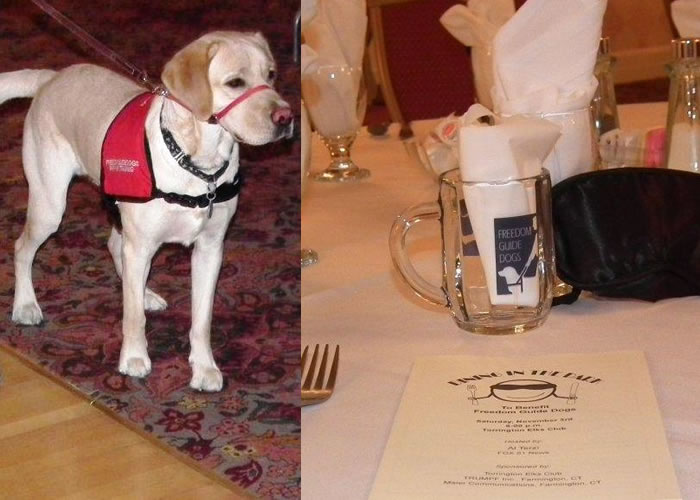 Freedom Guide Dogs for the Blind, Recipient