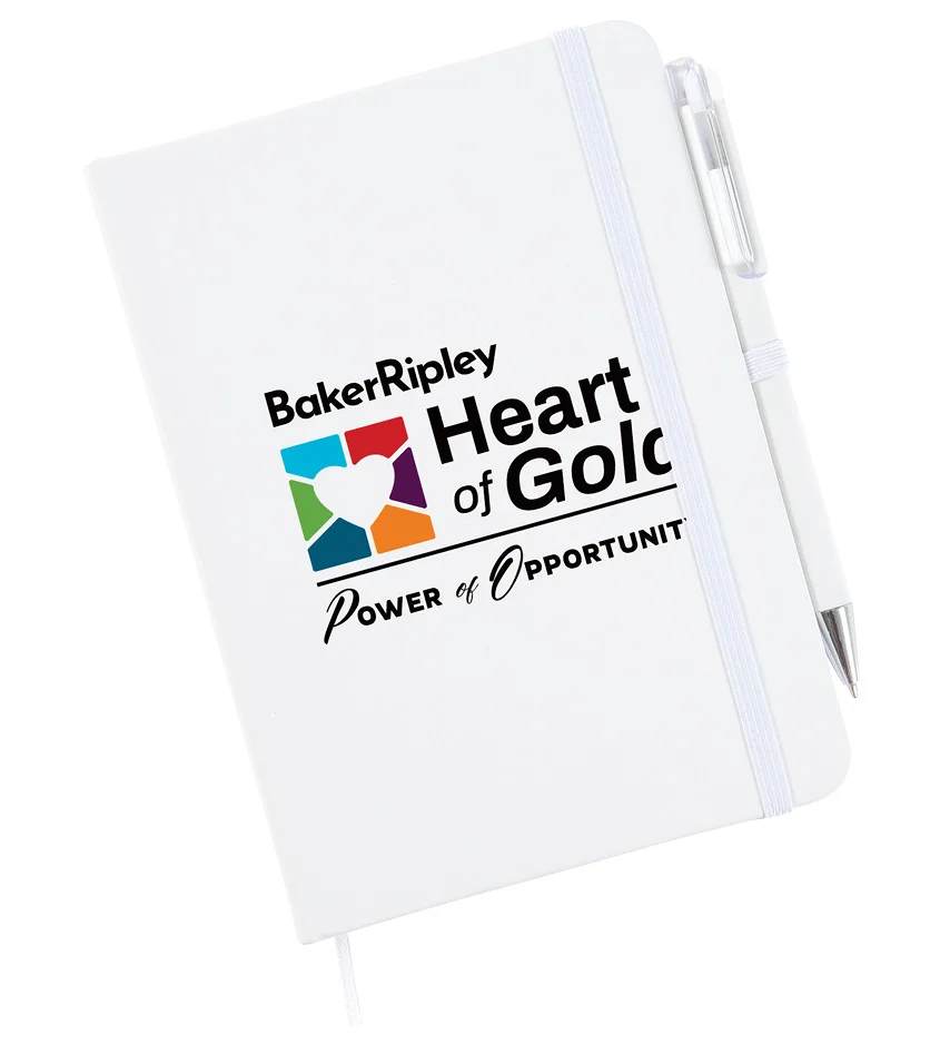 TaskRight® Afton Notebook with Pen