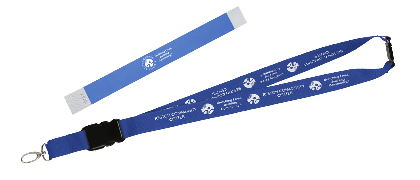Tyvek® Wristband  //  Hang In There Lanyard 