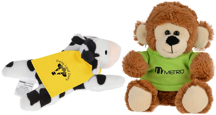 Caped Companion – Cow  //  Furry Fella – Monkey