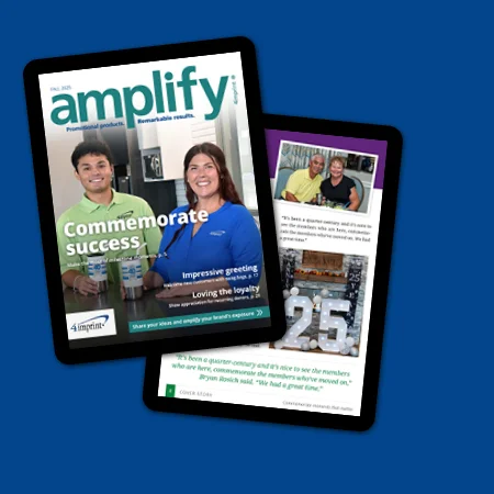 Newest edition of amplify magazine.