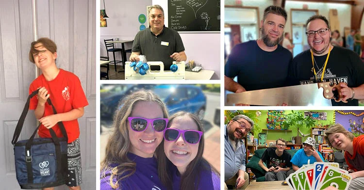 collage of one by one recipients