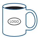 Illustration of a mug