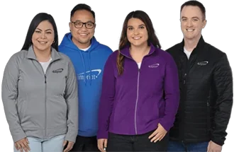4imprint employees wearing logoed apparel