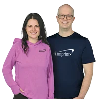 4imprint employees Abby and Nicholas