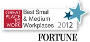 Great Place to work for small and medium workplaces 2012