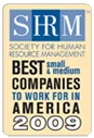 SHRM best small and medium companies to work for in America 2009